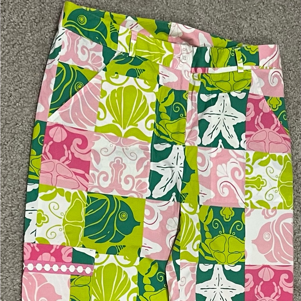 Vintage White Label Lilly Pulitzer pants